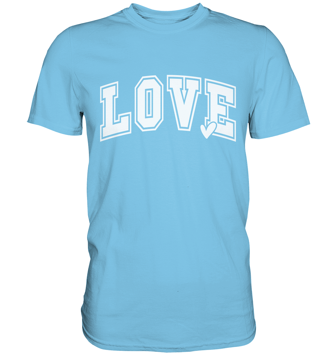 "Love" – das Design, das Herzen spricht! - Premium Shirt