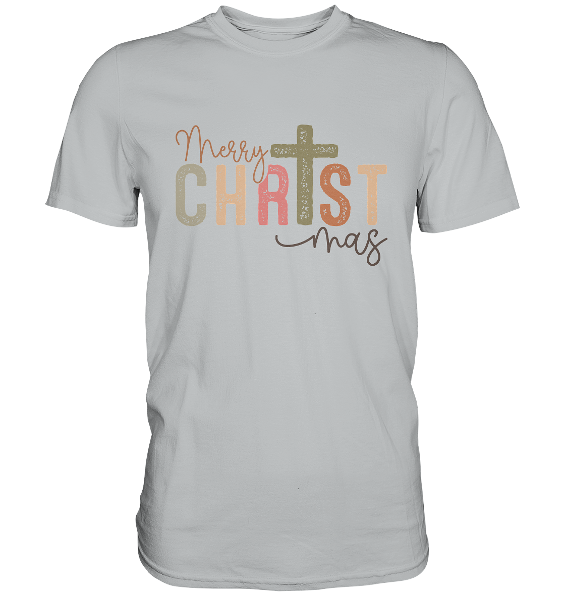 Merry CHRISTmas – Christ im Mittelpunkt - Premium Shirt