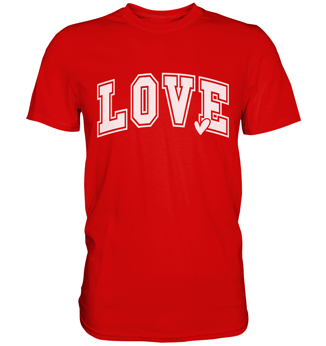 "Love" – das Design, das Herzen spricht! - Premium Shirt