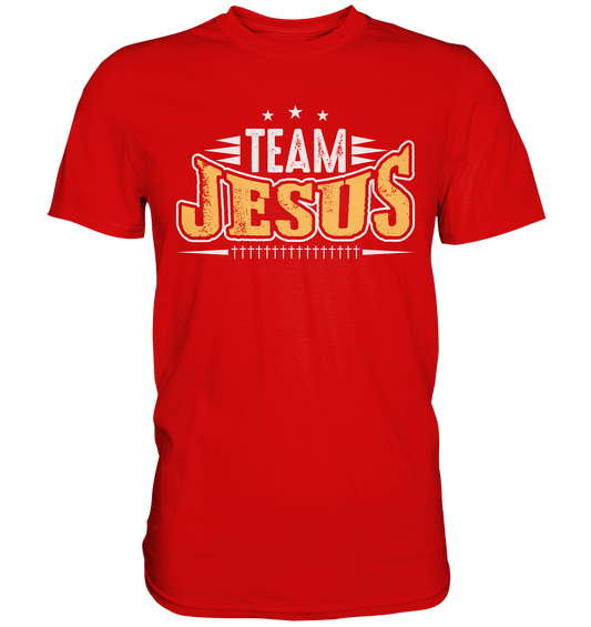 Team Jesus - Gemeinsam im Glauben - Premium Shirt