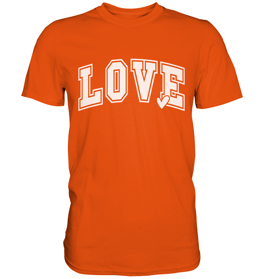 "Love" – das Design, das Herzen spricht! - Premium Shirt