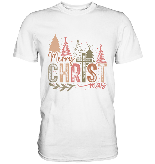 Merry CHRISTmas – Der wahre Fokus - Premium Shirt