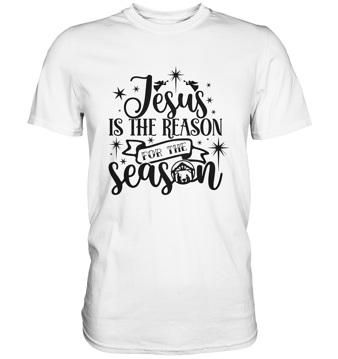 Jesus – Der Grund für die Weihnachtszeit II - Premium Shirt