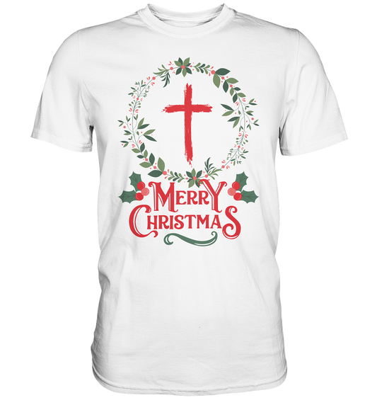 Merry Christmas - Frohe Weihnachten - Premium Shirt