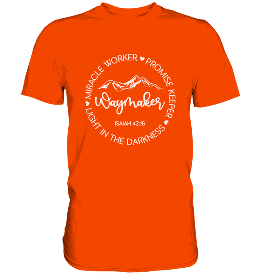 Wegbereiter des Lichts: Waymaker - Premium Shirt