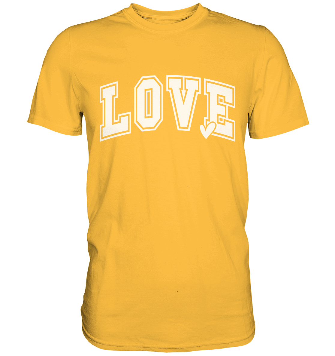 "Love" – das Design, das Herzen spricht! - Premium Shirt