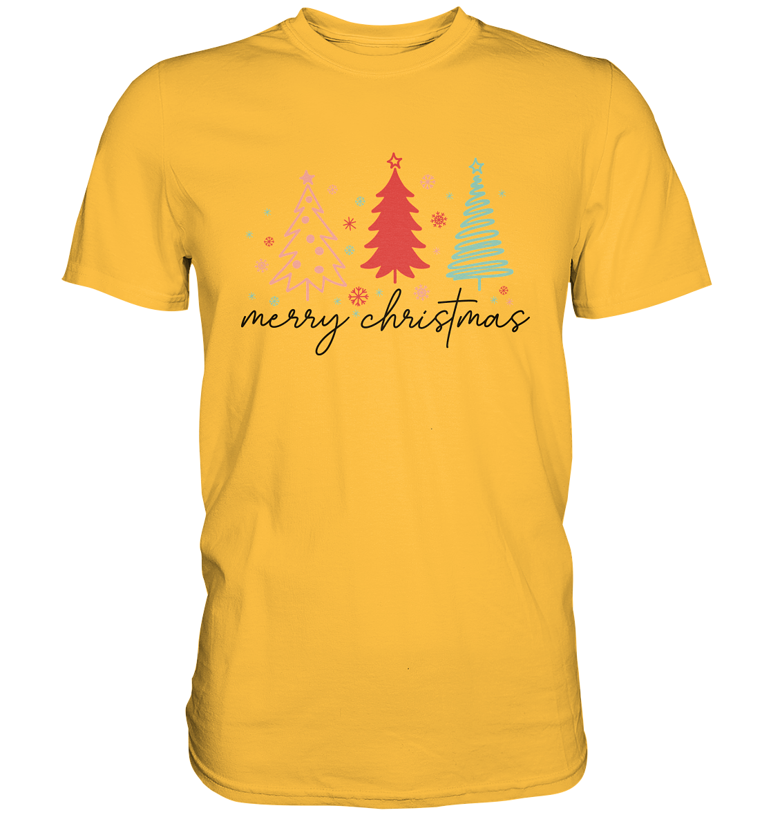 Elegant Christmas Greetings - Premium Shirt