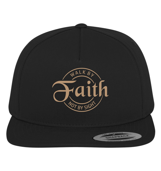 Walk by faith, not by sight - Premium Snapback