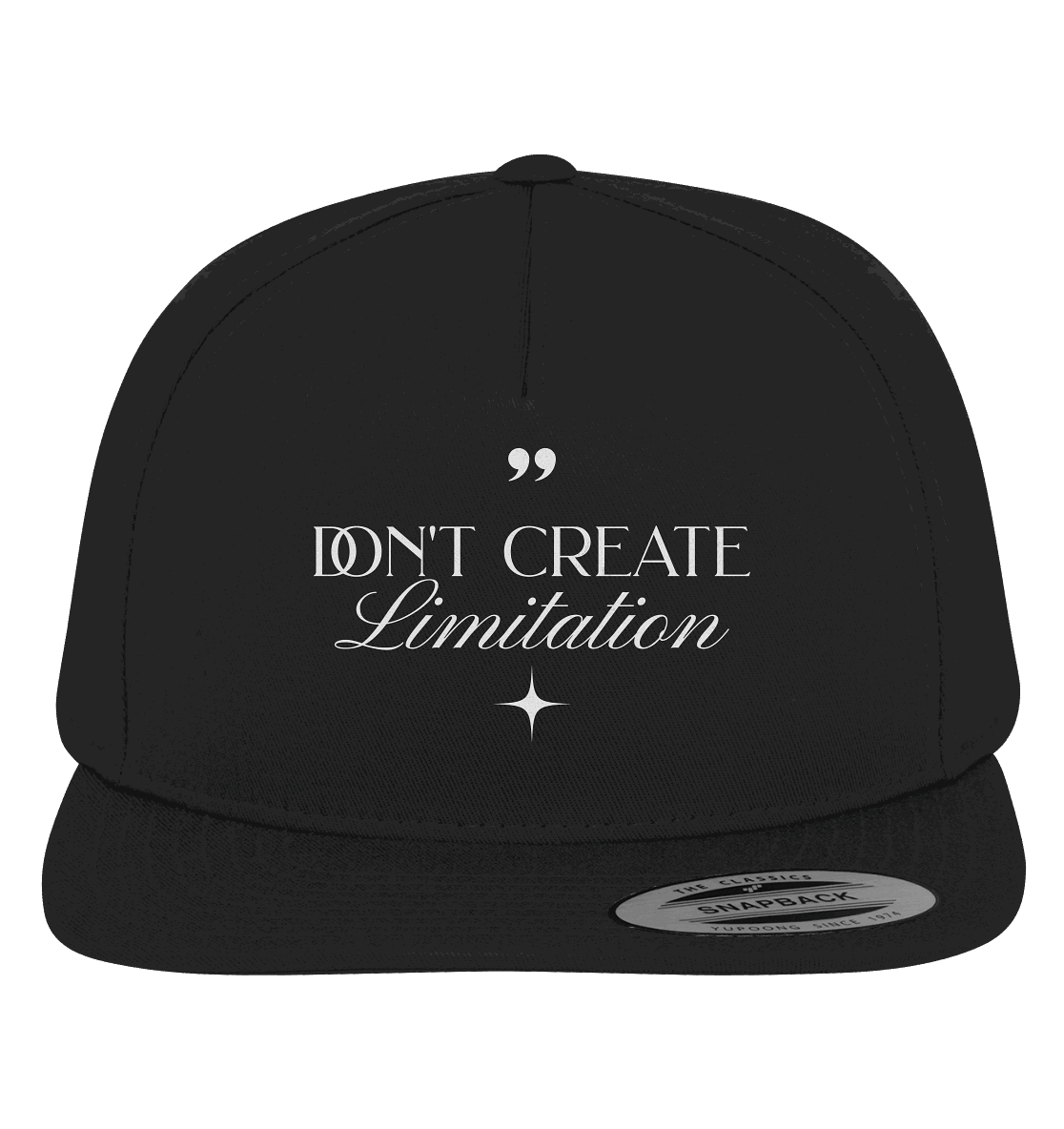 Don’t Create Limitations - Premium Snapback