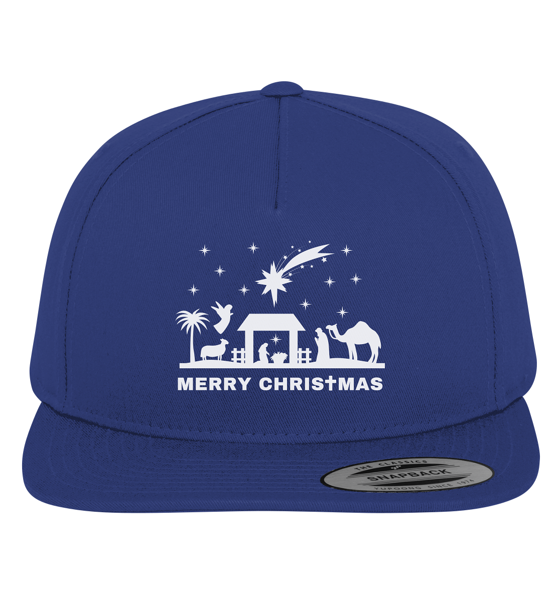 Merry Christmas - Frohe Weihnachten (Krippe Edition) - Premium Snapback