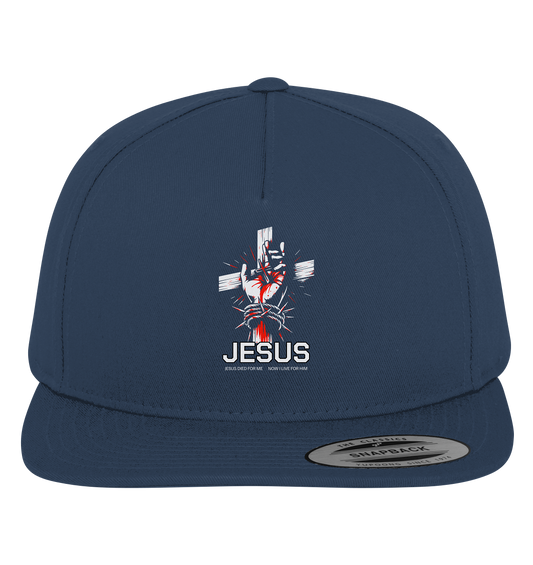 Jesus died for me - now I live for him - Premium Snapback