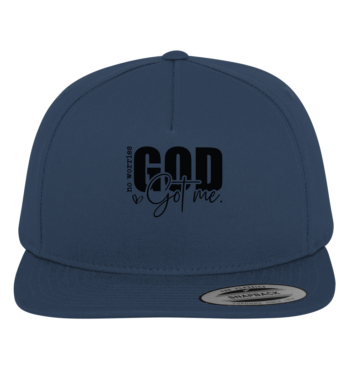 No worries, God holds me tight - Premium Snapback