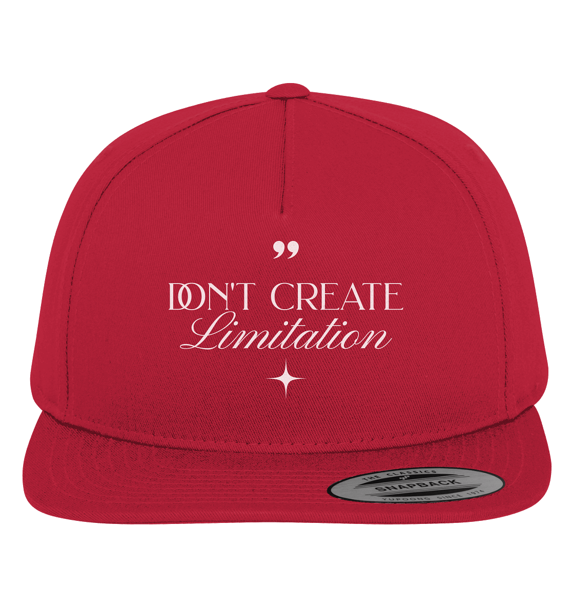 Don’t Create Limitations - Premium Snapback