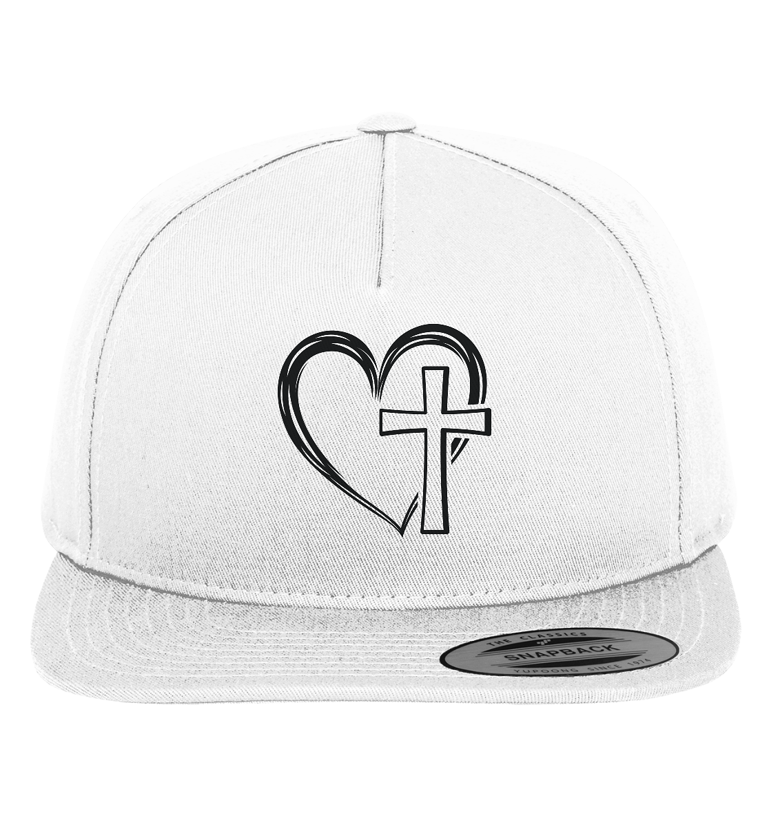 Herz & Kreuz Design - Premium Snapback