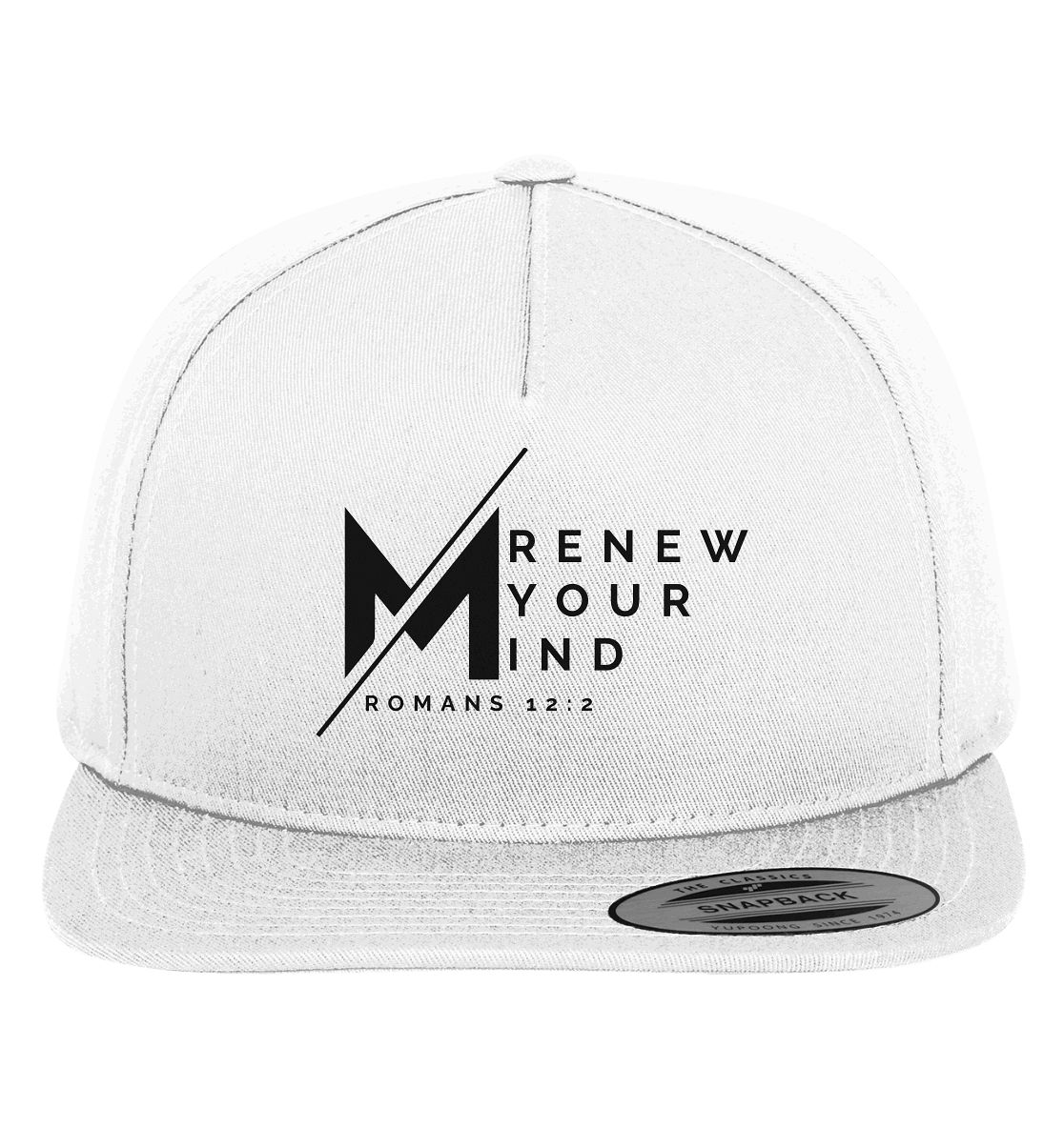 Erneuere deine Gedanken - Römer 12:2 - Premium Snapback