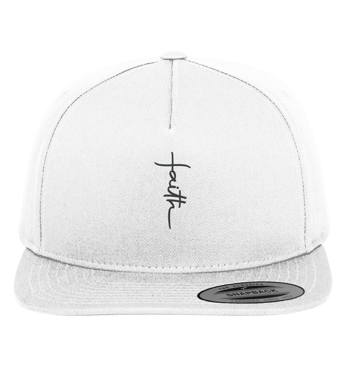 Faith - Glaube - Premium Snapback (Stick)