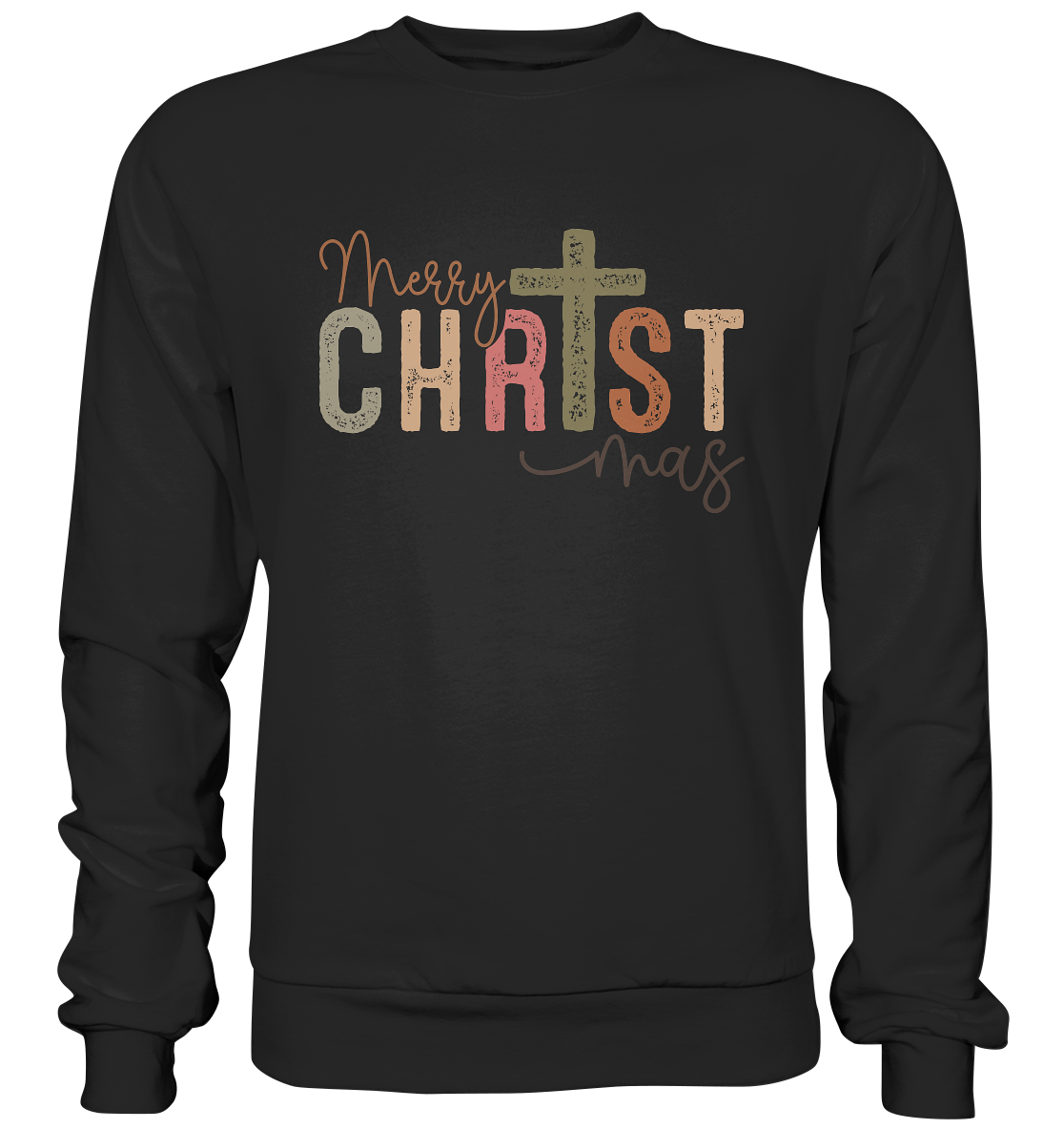 Merry CHRISTmas – Christ im Mittelpunkt - Premium Sweatshirt