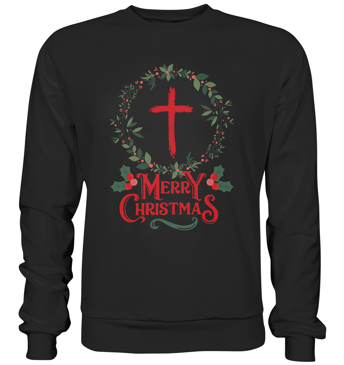 Merry Christmas - Frohe Weihnachten - Premium Sweatshirt