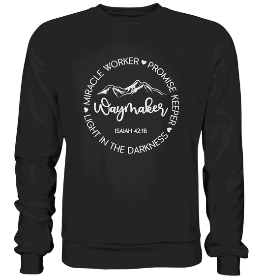 Wegbereiter des Lichts: Waymaker - Premium Sweatshirt