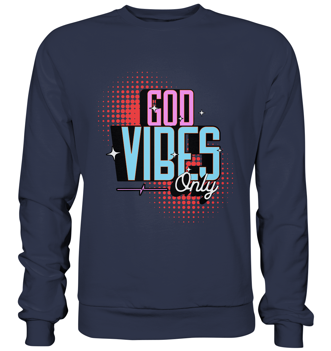 Nur Gottes Vibes - Premium Sweatshirt