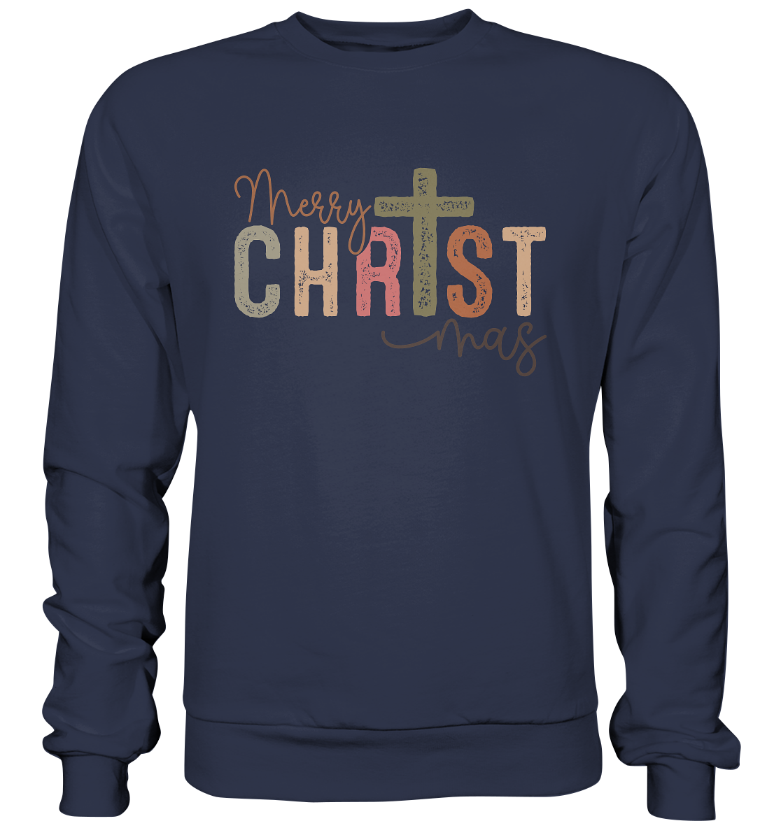 Merry CHRISTmas – Christ im Mittelpunkt - Premium Sweatshirt