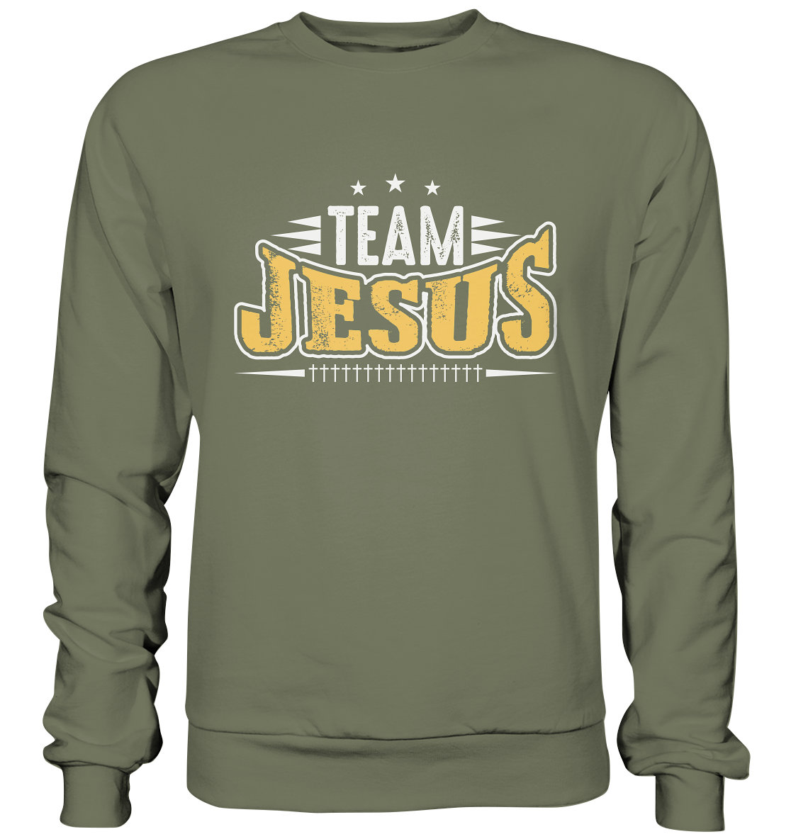 Team Jesus - Gemeinsam im Glauben - Premium Sweatshirt