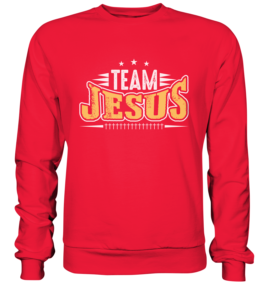 Team Jesus - Gemeinsam im Glauben - Premium Sweatshirt