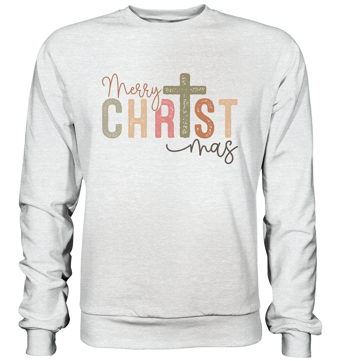 Merry CHRISTmas – Christ im Mittelpunkt - Premium Sweatshirt