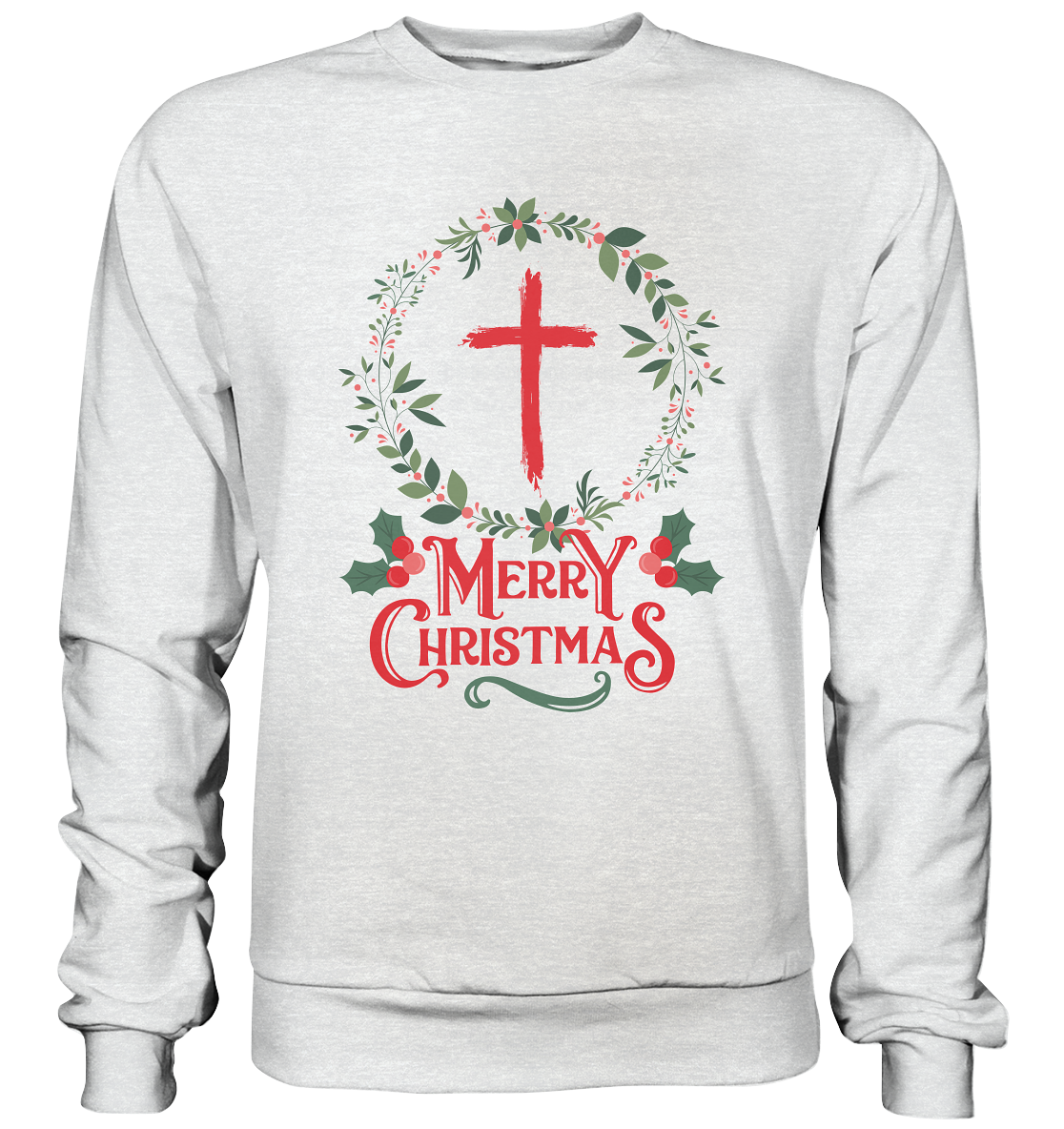 Merry Christmas - Frohe Weihnachten - Premium Sweatshirt