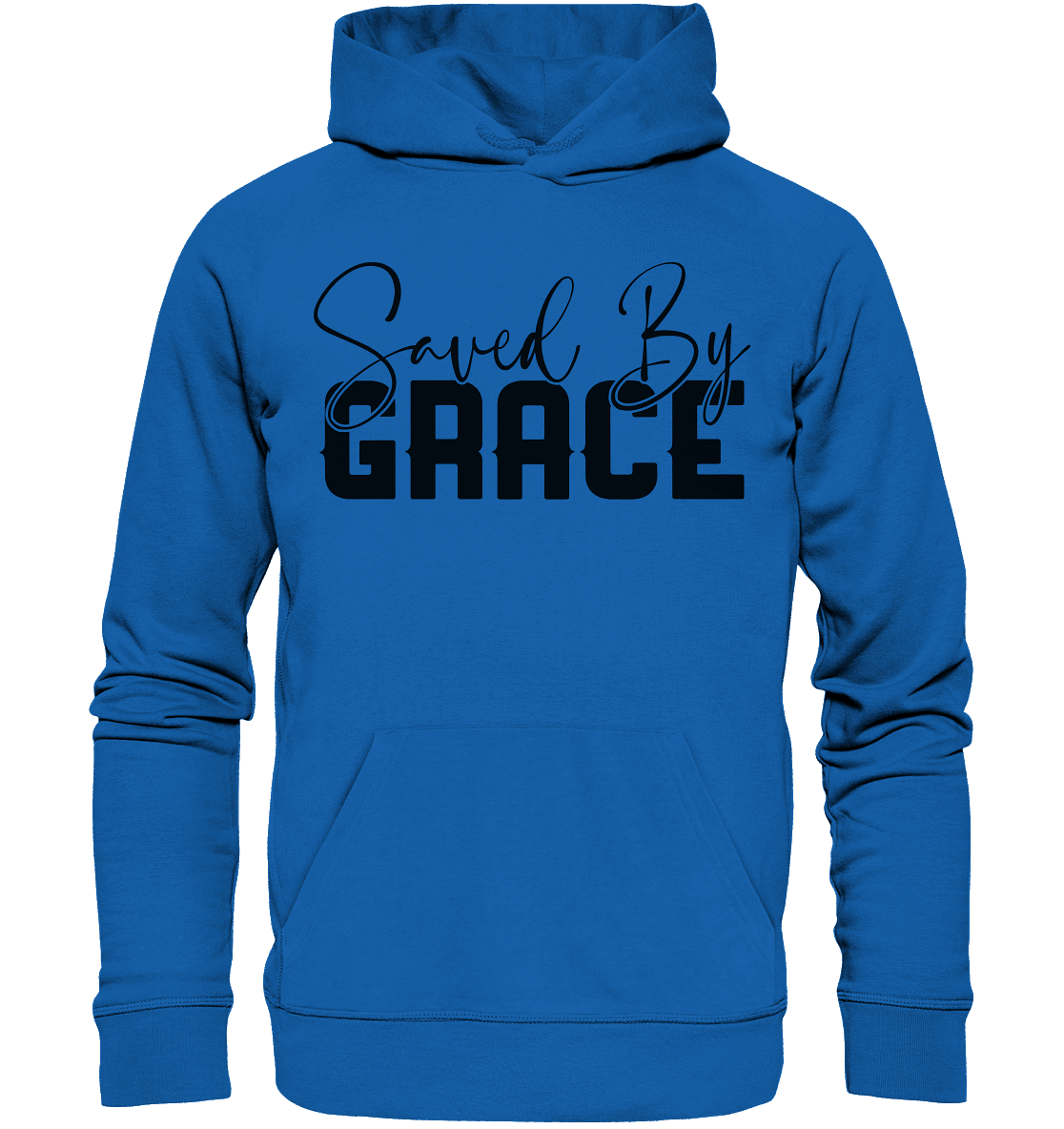 Saved by Grace – Ein kraftvolles Glaubensstatement - Premium Unisex Hoodie