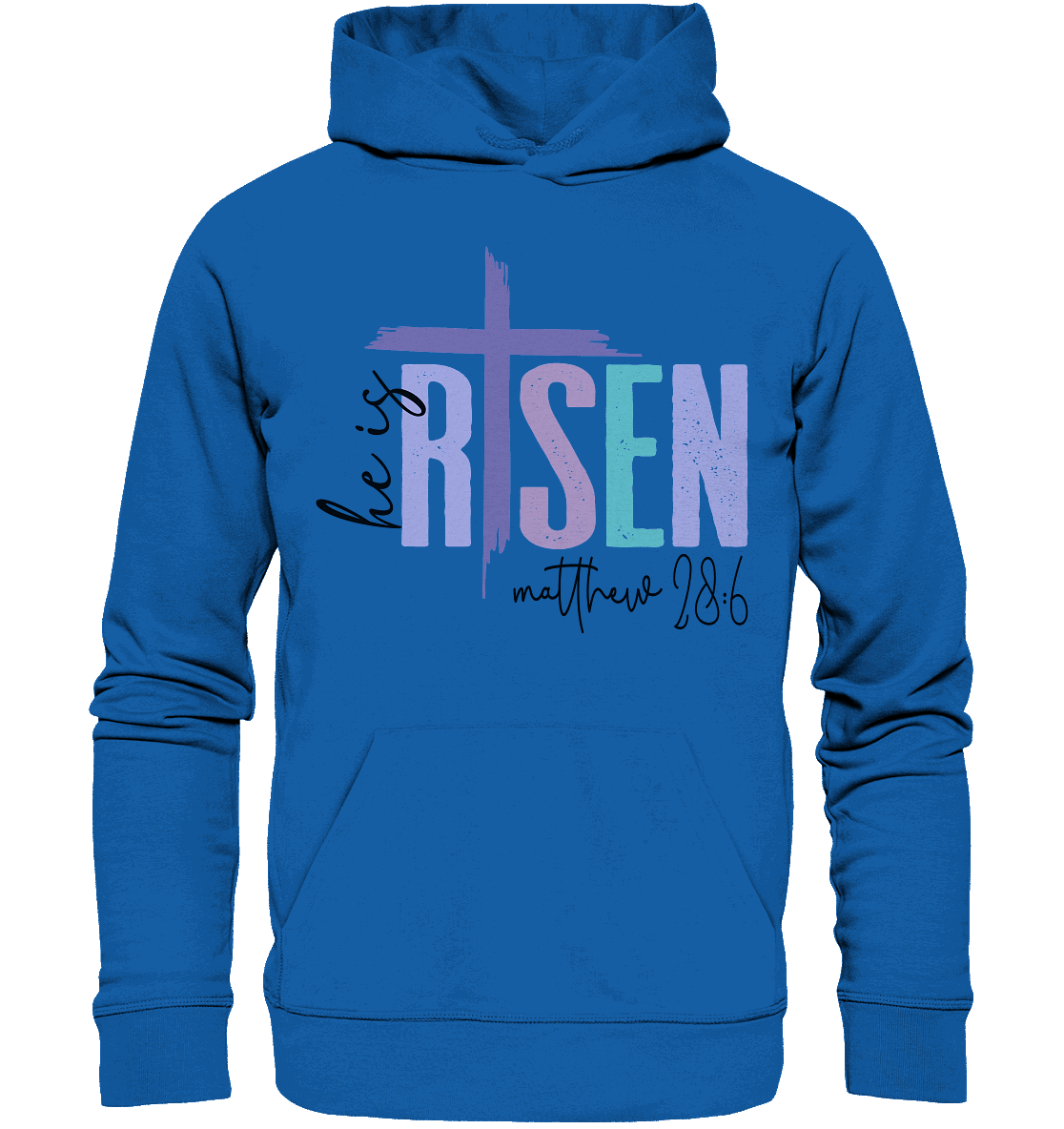 He Is Risen – Die Hoffnung lebt! - Premium Unisex Hoodie