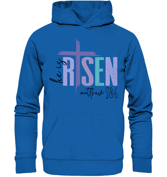 He Is Risen – Die Hoffnung lebt! - Premium Unisex Hoodie