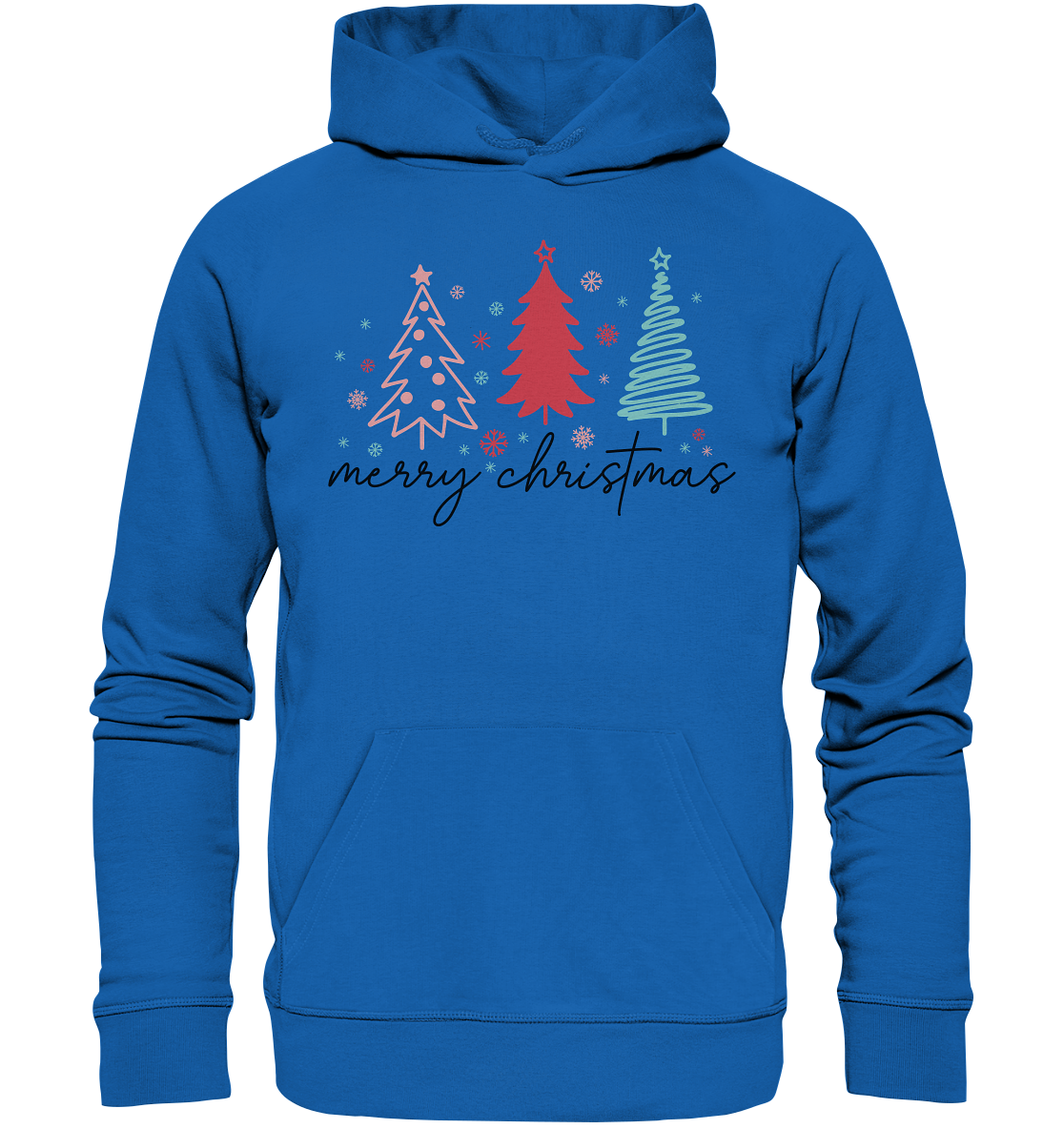 Elegante Weihnachtsgrüße - Premium Unisex Hoodie