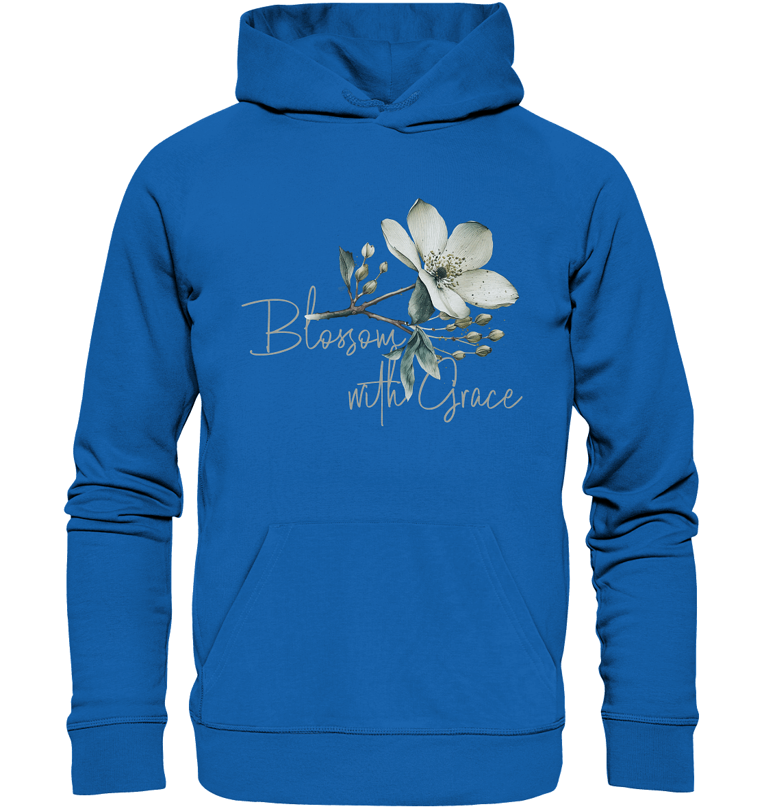 Blossom with Grace - Premium Unisex Hoodie