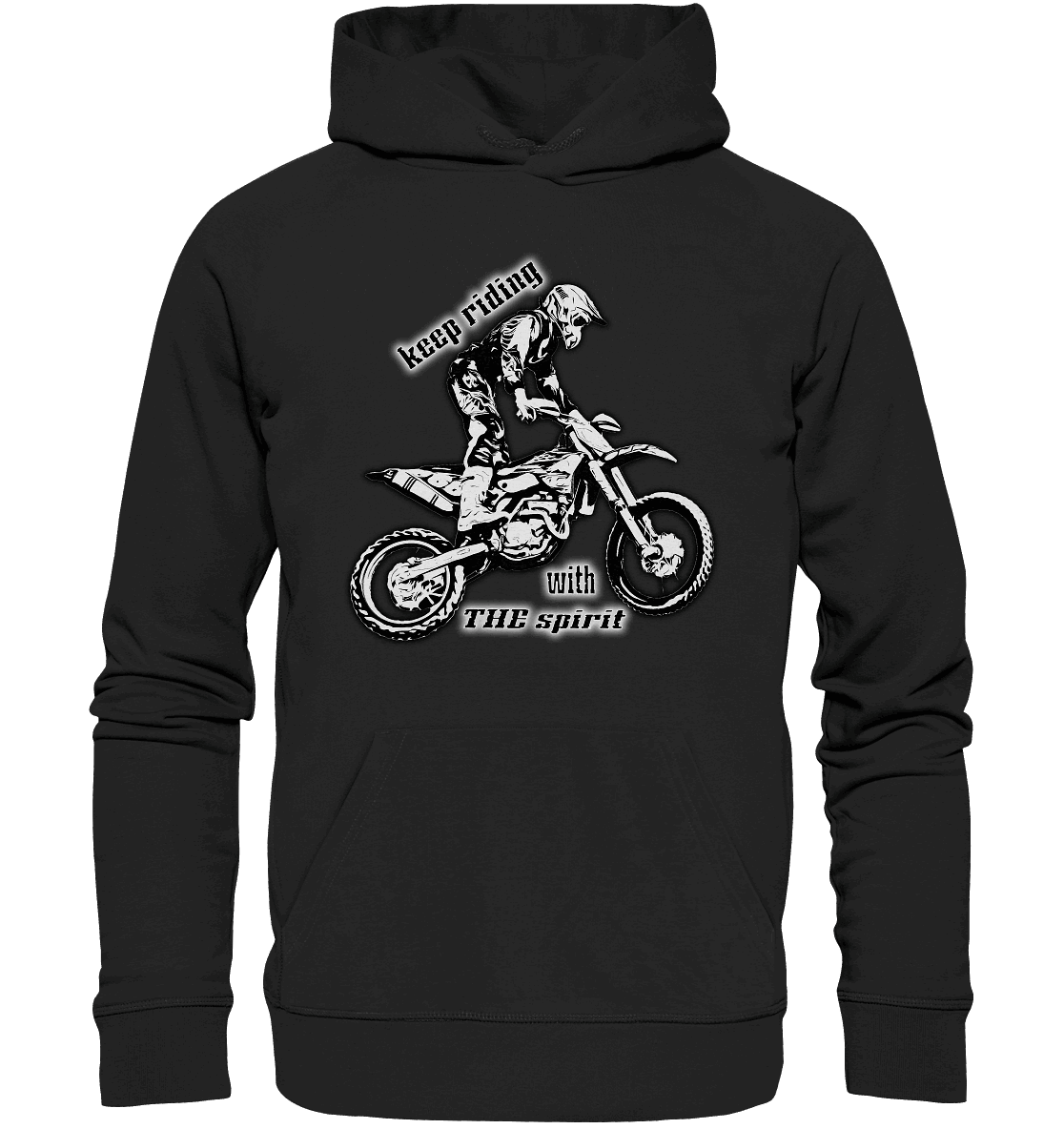 Keep Riding with the Holy Spirit - Premium Unisex Hoodie