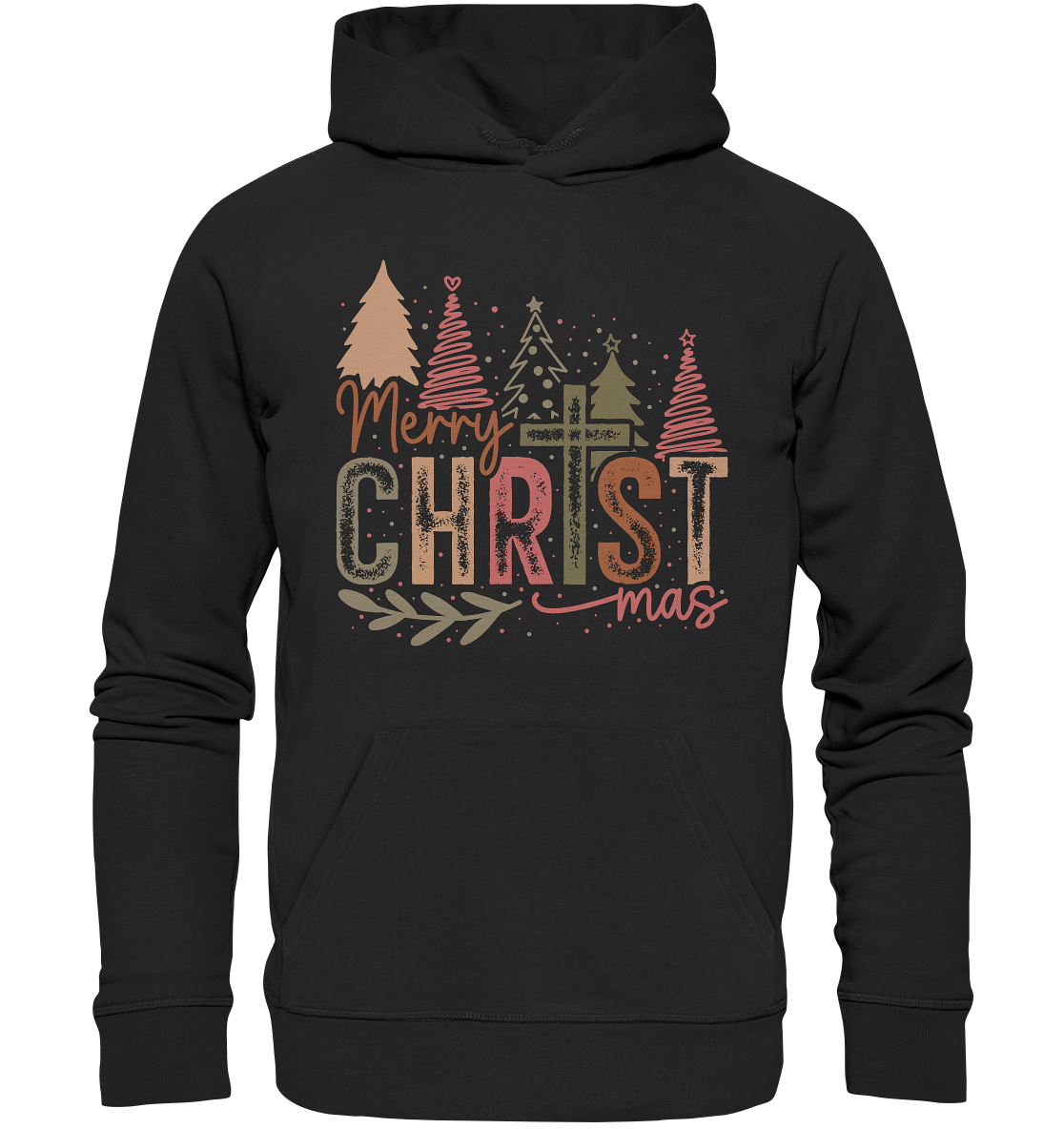 Merry CHRISTmas – Der wahre Fokus - Premium Unisex Hoodie