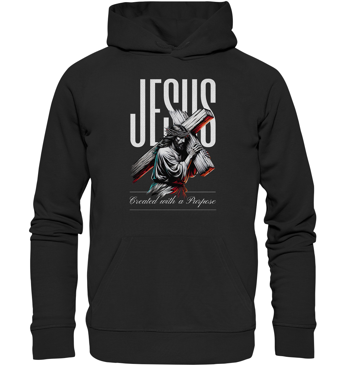 Created with a Purpose - Premium Unisex Hoodie