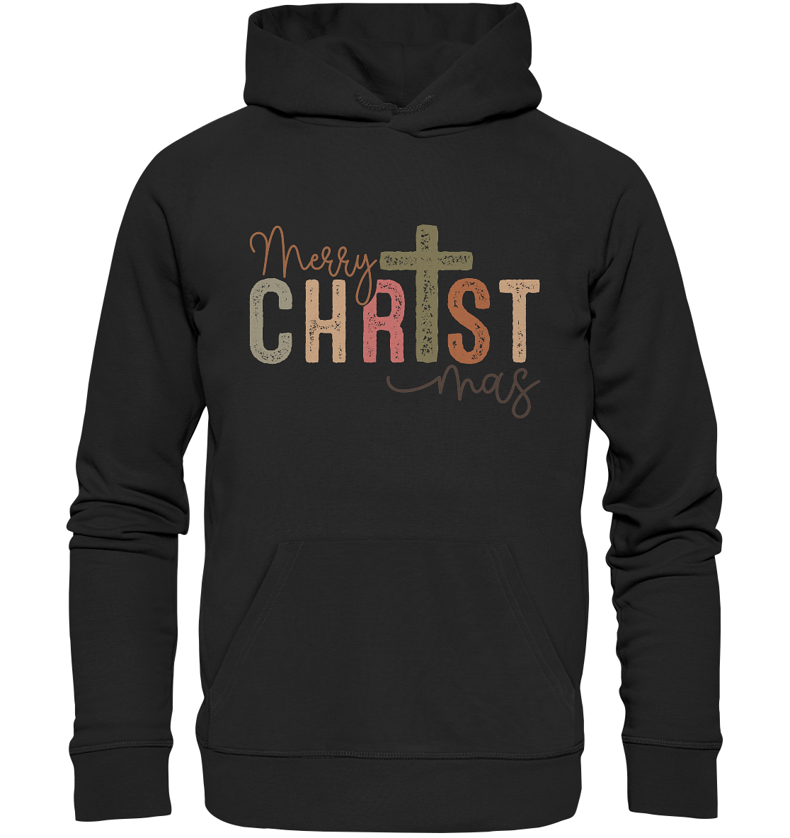 Merry CHRISTmas – Christ im Mittelpunkt - Premium Unisex Hoodie