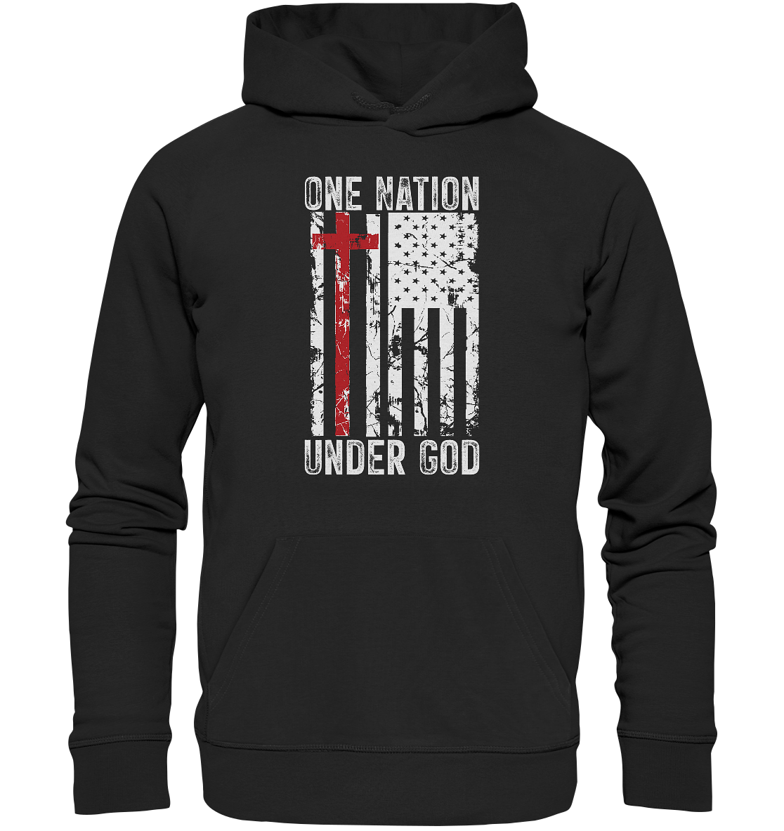 One Nation Under God - Premium Unisex Hoodie