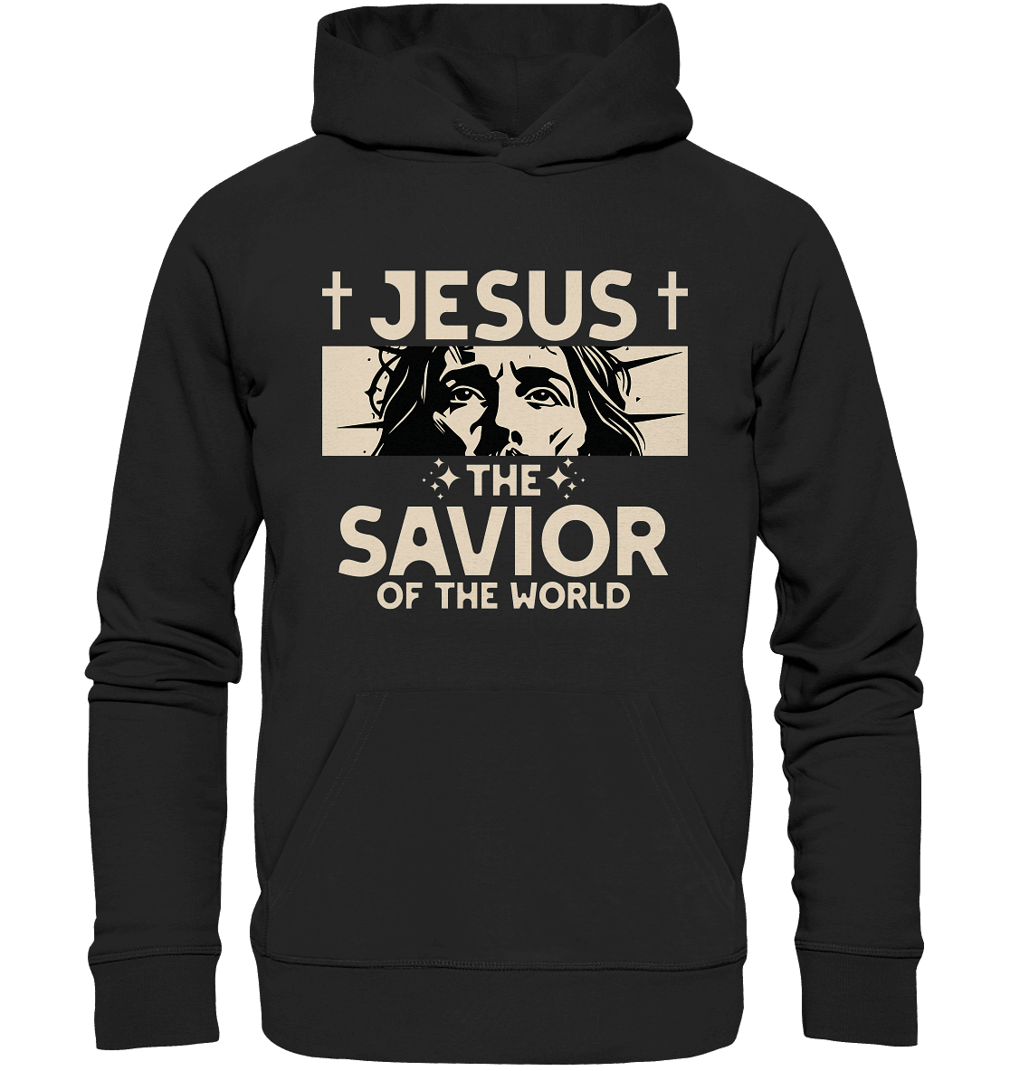 Jesus – The Savior of the World - Premium Unisex Hoodie