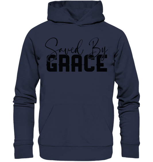 Saved by Grace – Ein kraftvolles Glaubensstatement - Premium Unisex Hoodie