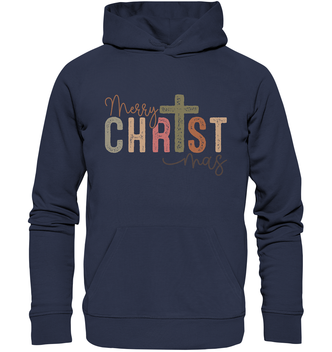 Merry CHRISTmas – Christ im Mittelpunkt - Premium Unisex Hoodie