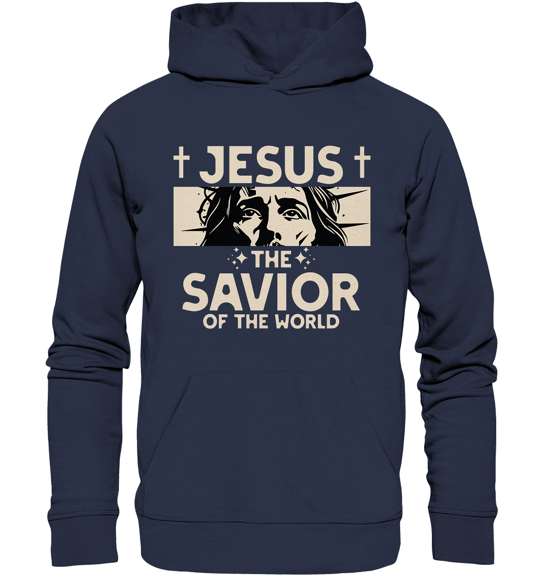 Jesus – The Savior of the World - Premium Unisex Hoodie