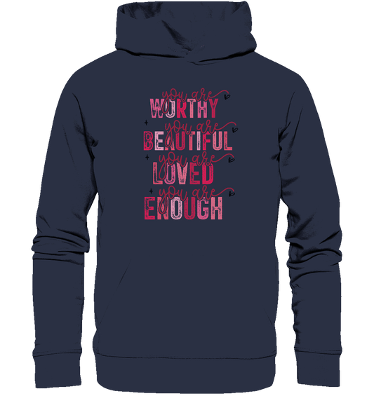 Du bist wertvoll – Eine Erinnerung an die Wahrheit - Premium Unisex Hoodie