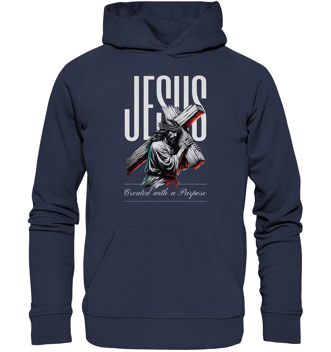 Created with a Purpose - Premium Unisex Hoodie