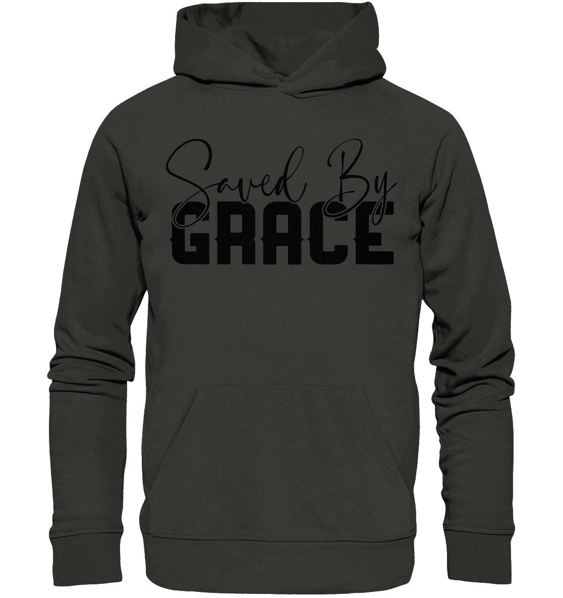 Saved by Grace – Ein kraftvolles Glaubensstatement - Premium Unisex Hoodie