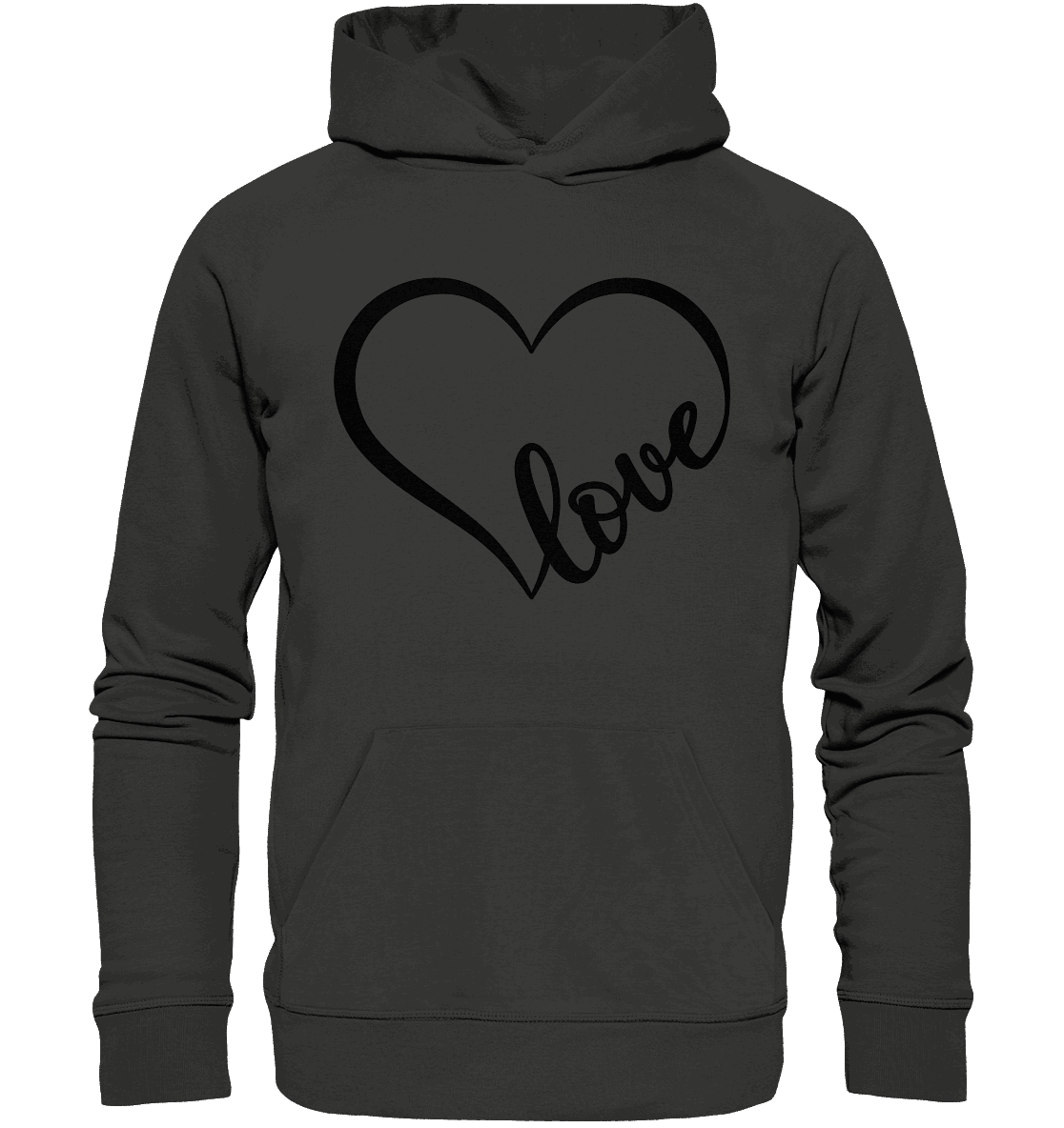 Love in Every Line - Premium Unisex Hoodie