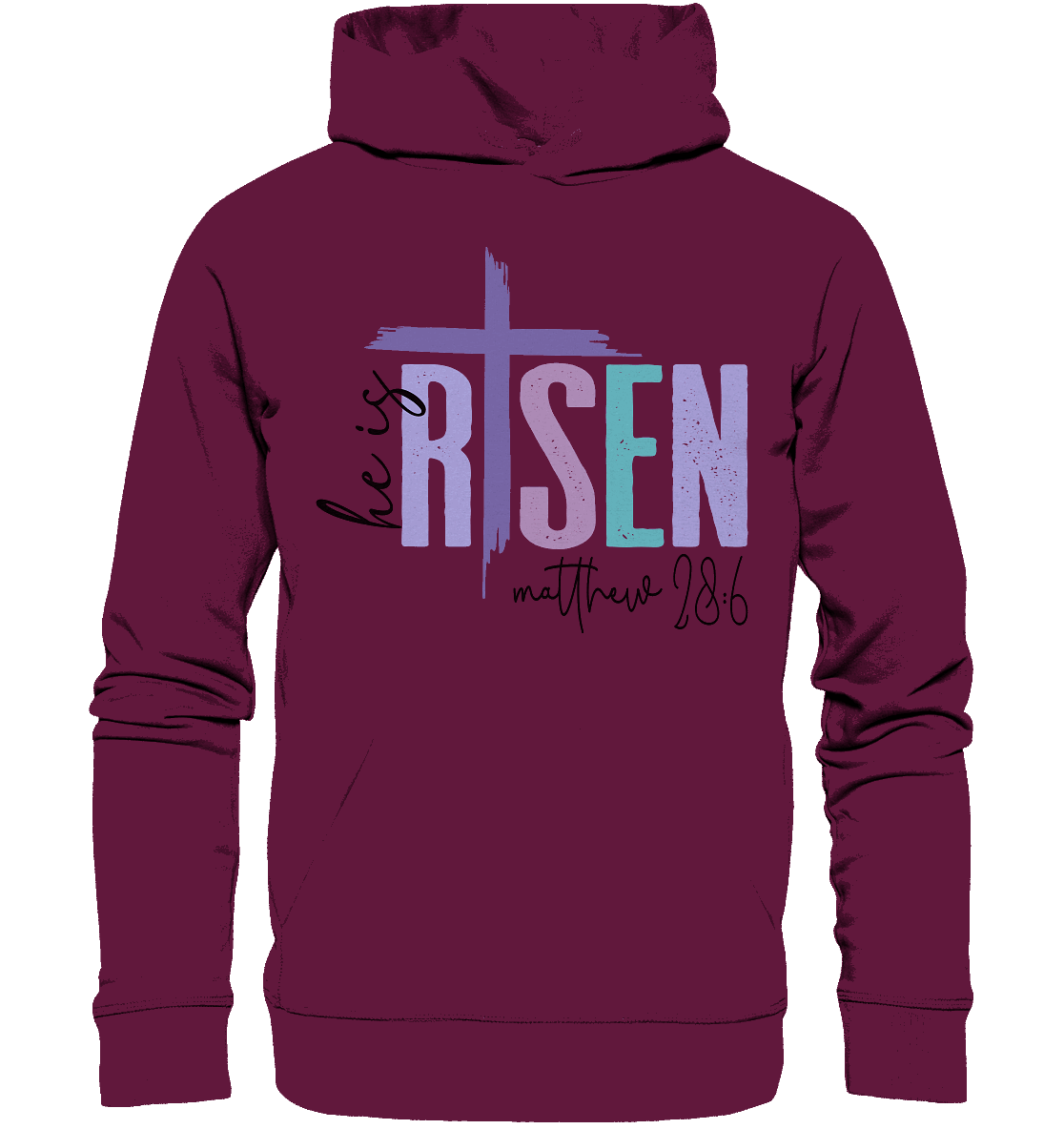 He Is Risen – Die Hoffnung lebt! - Premium Unisex Hoodie