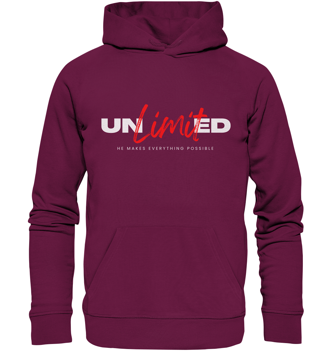 Unbegrenzte Möglichkeiten "Unlimited" - Premium Unisex Hoodie