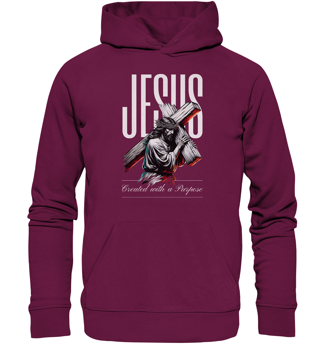 Created with a Purpose - Premium Unisex Hoodie